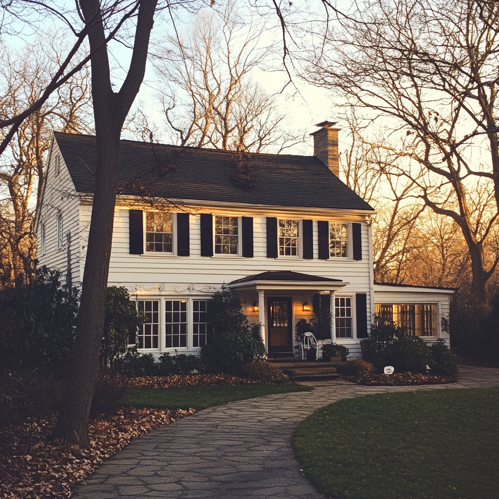 The exterior of a home | Source: Midjourney