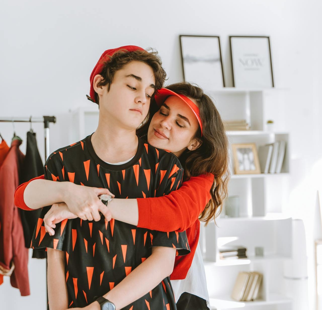 My Sister Excluded My Son from Her Wedding After He Made Her Dress, but Still Expected to Wear It – We Gave Her One Condition to Keep It 1 A mother hugging her teenage son | Source: Pexels