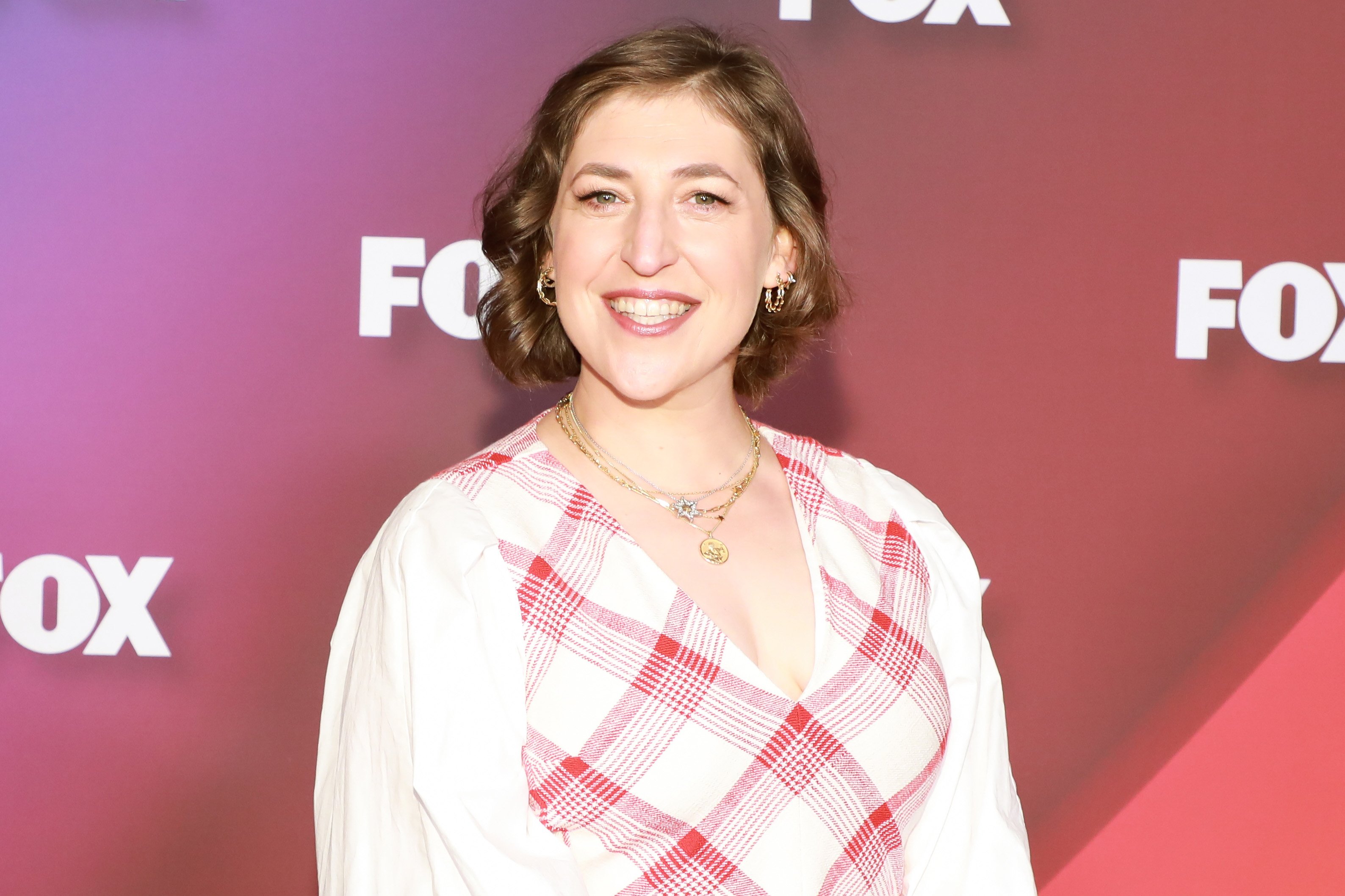 Mayim Bialik attends the 2022 Fox Upfront on May 16, 2022, in New York City. | Source: Getty Images