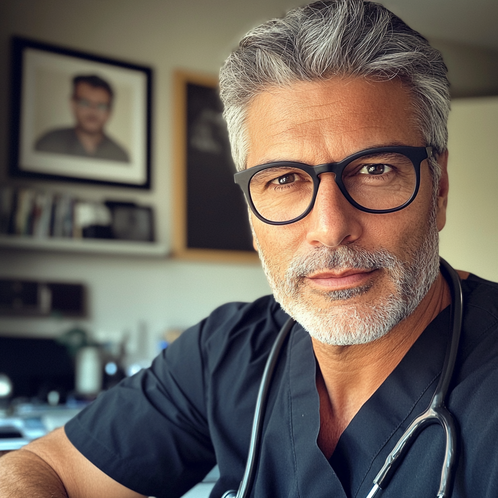 A close up of a doctor | Source: Midjourney