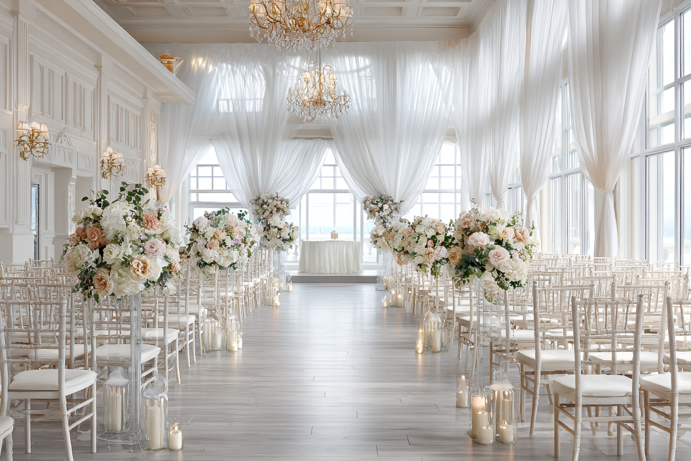 A wedding venue | Source: Midjourney