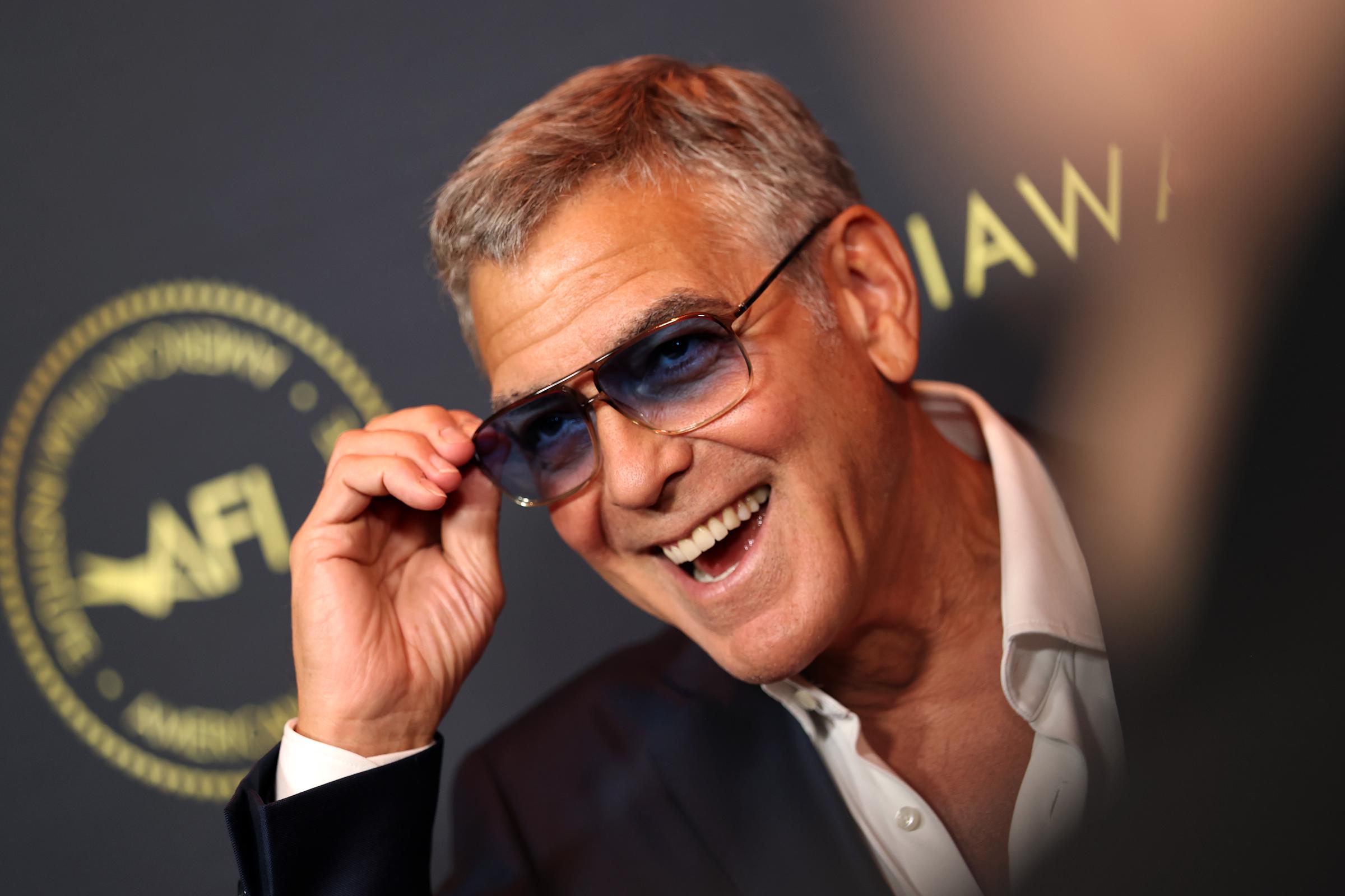 George Clooney attends the AFI Awards Luncheon at the Four Seasons Hotel Los Angeles at Beverly Hills on January 09, 2026 in Los Angeles, California. | Source: Getty Images