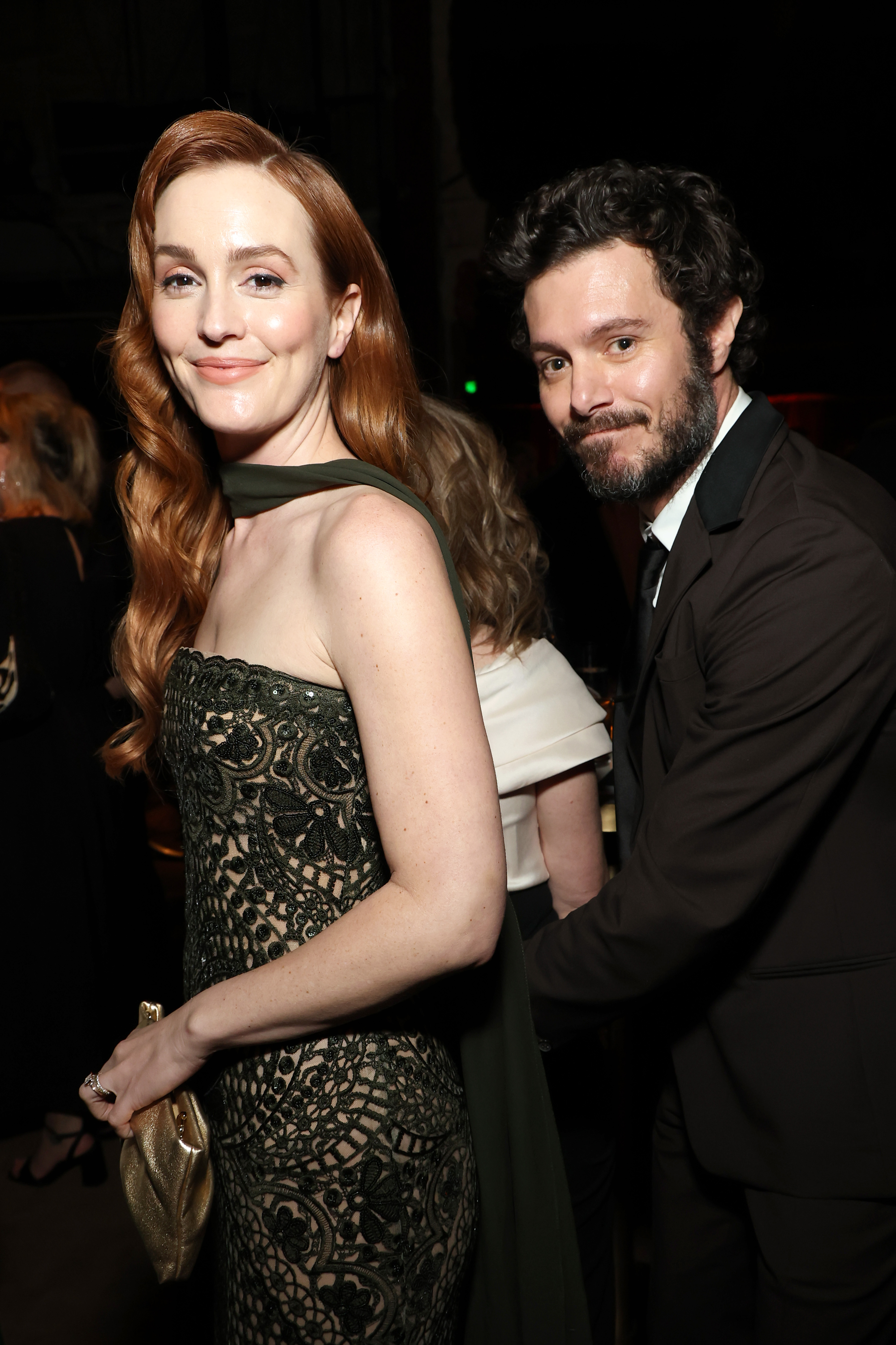 Leighton Meester and Adam Brody attend 2025 SAG Awards Post-Awards Gala Hosted by PEOPLE & Audi for the 31st Annual Screen Actors Guild Awards at Shrine Auditorium and Expo Hall on February 23, 2025 in Los Angeles, California. | Source: Getty Images