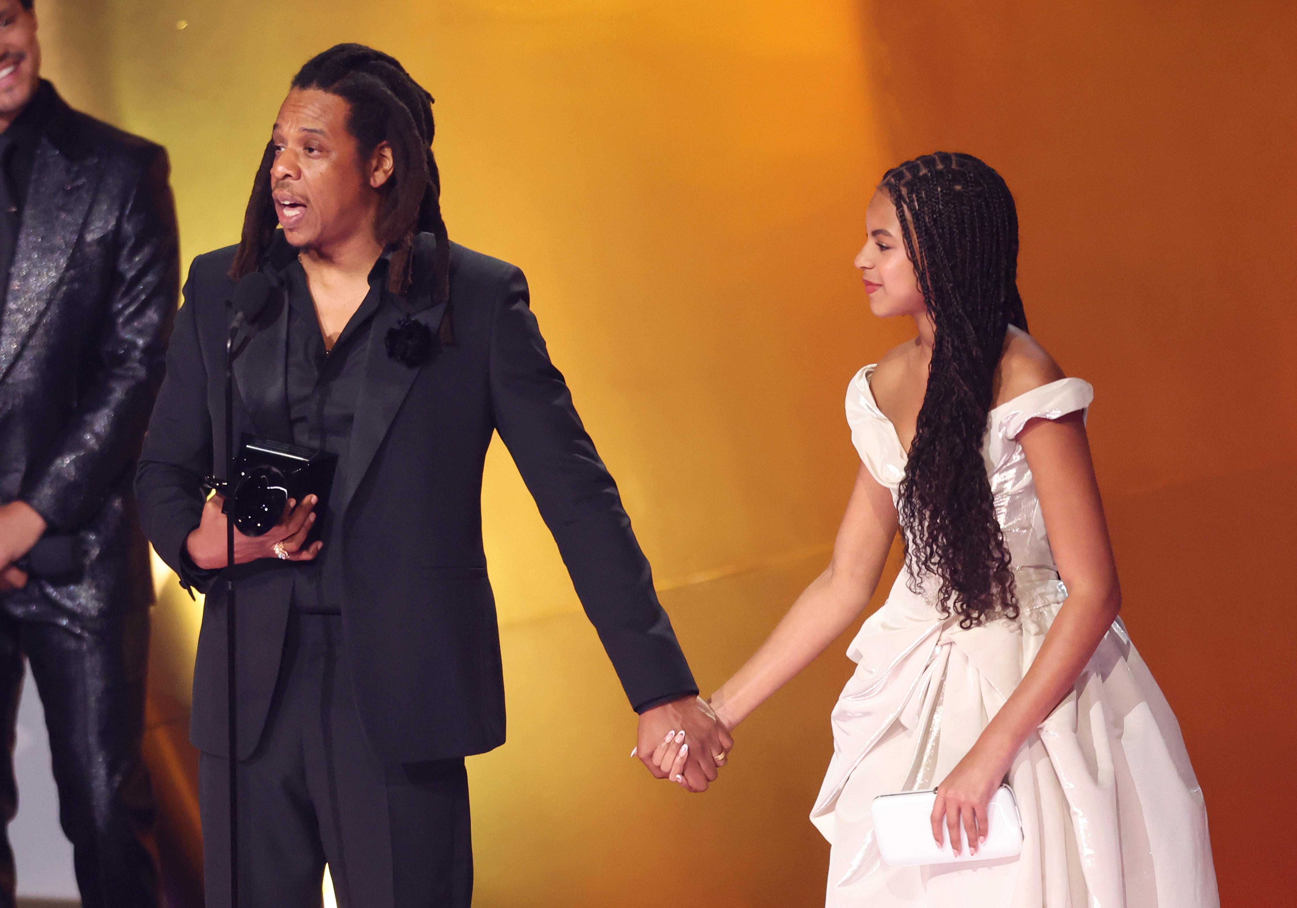 Jay-Z and Blue Ivy Carter at the 2024 Grammy Awards | Source: Getty Images