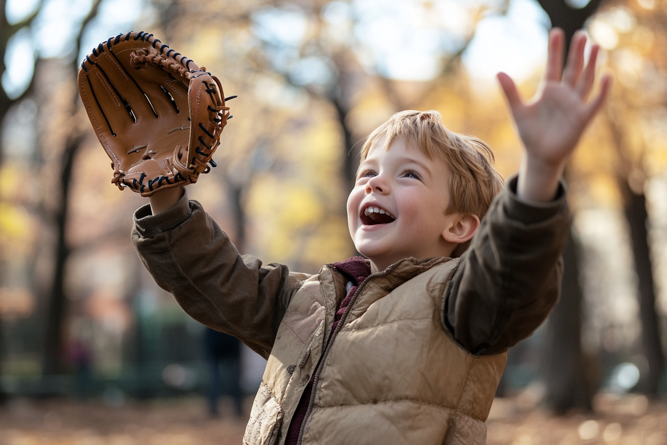 A boy in a park | Source: Midjourney