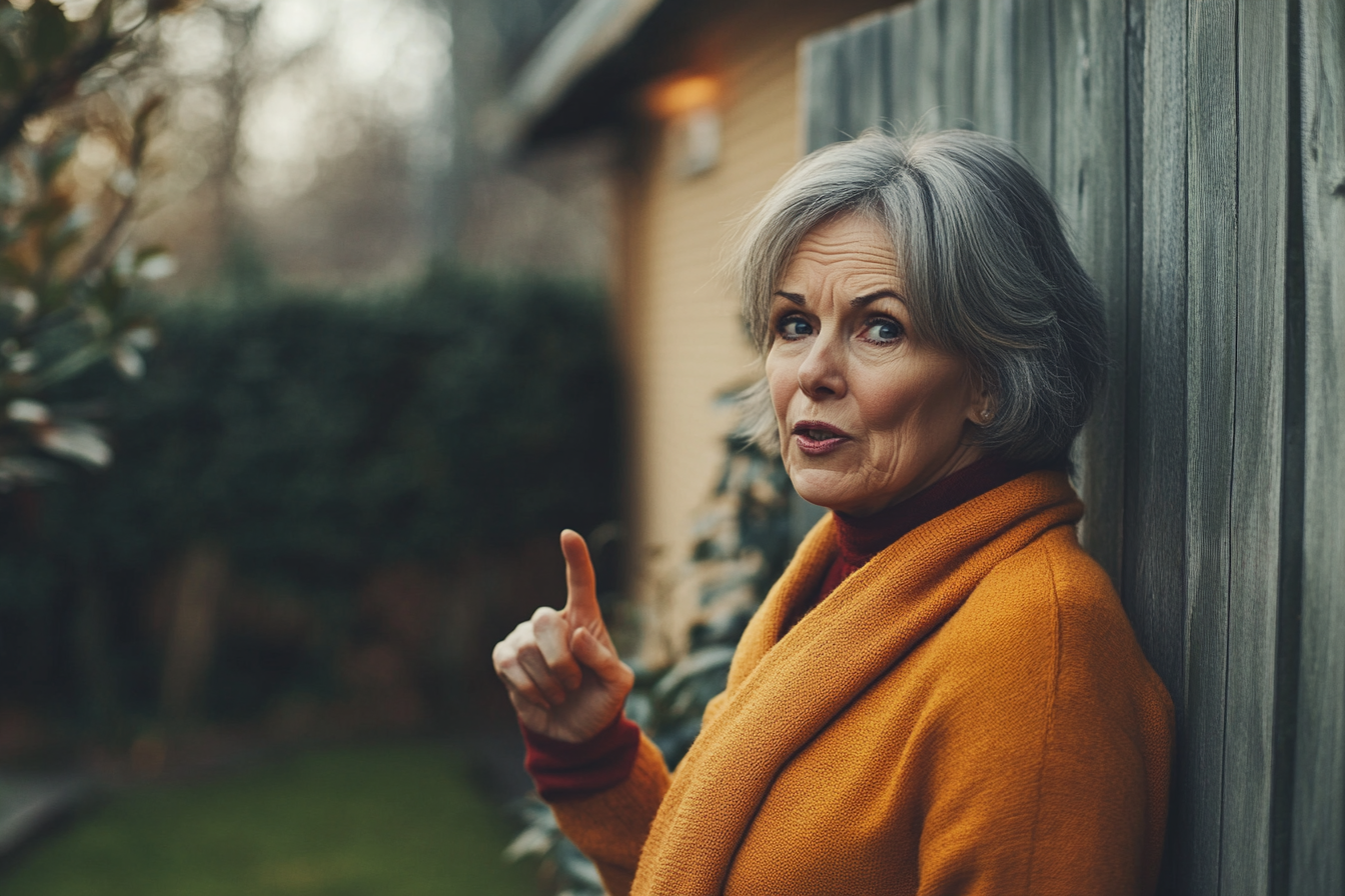 An angry woman pointing her finger | Source: Midjourney