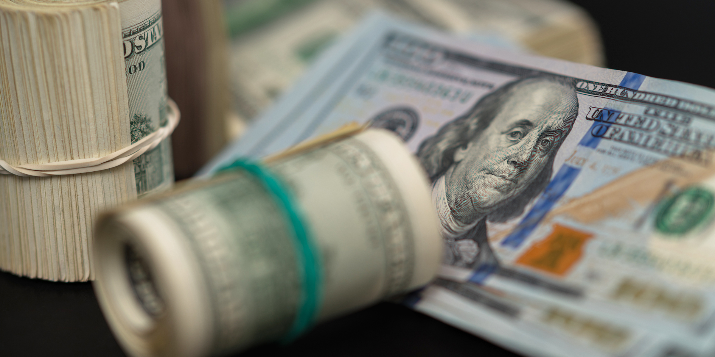 A stash of dollar bills | Source: Shutterstock