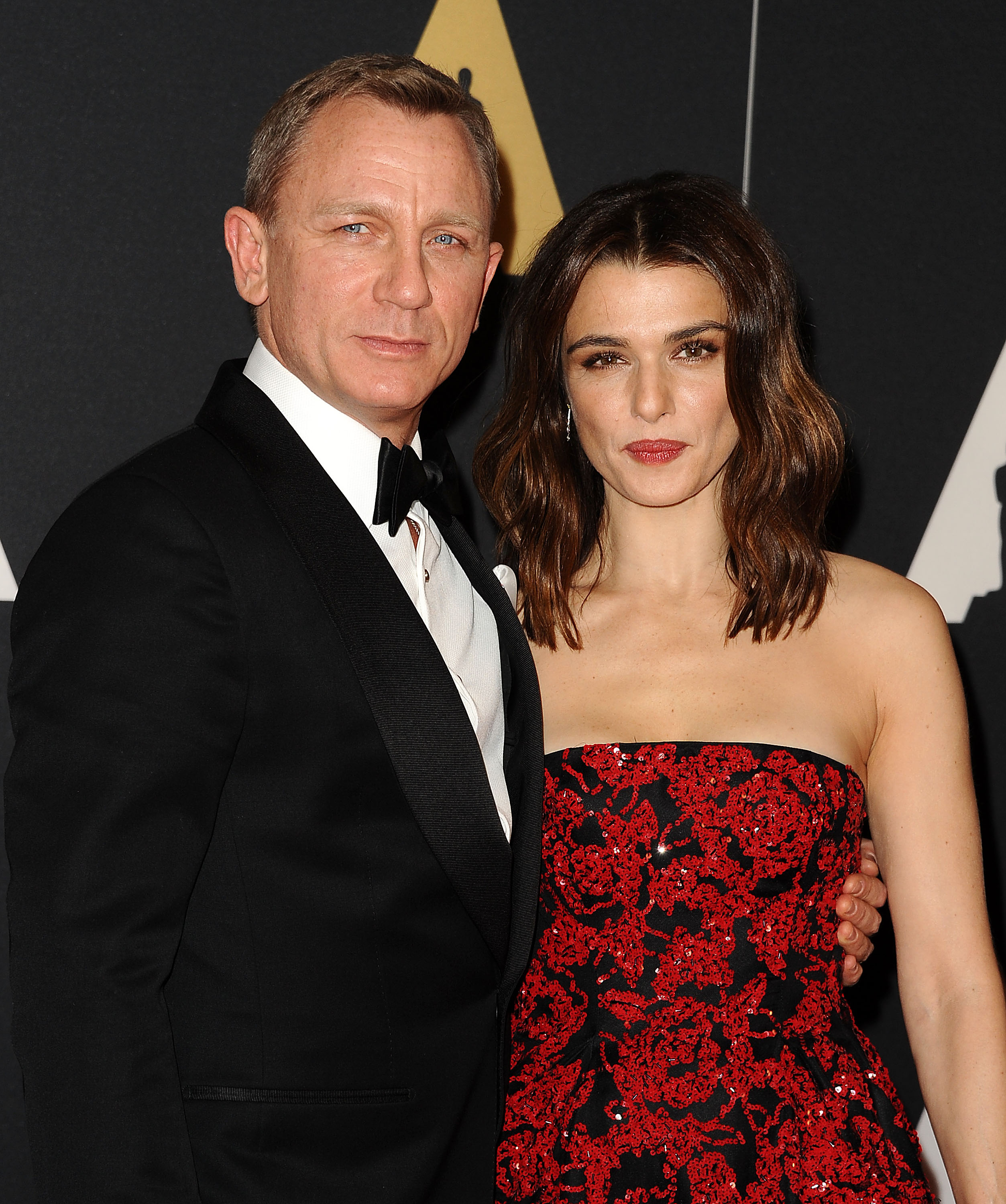 Daniel Craig and Rachel Weisz at the 7th annual Governors Awards on November 14, 2015, in Hollywood, California. | Source: Getty Images