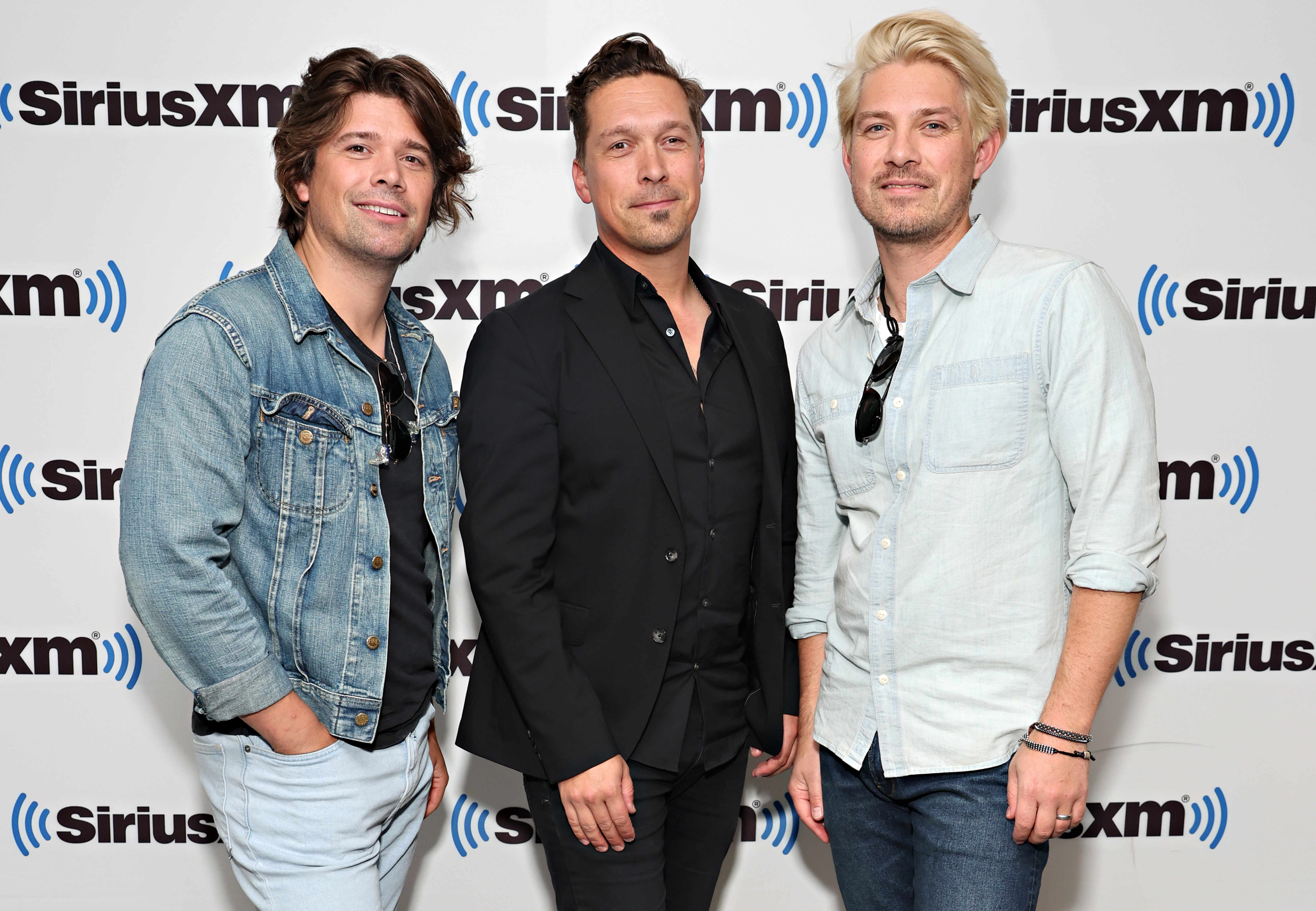 The musicians visit the SiriusXM Studios on May 20, 2022, in New York City. | Source: Getty Images