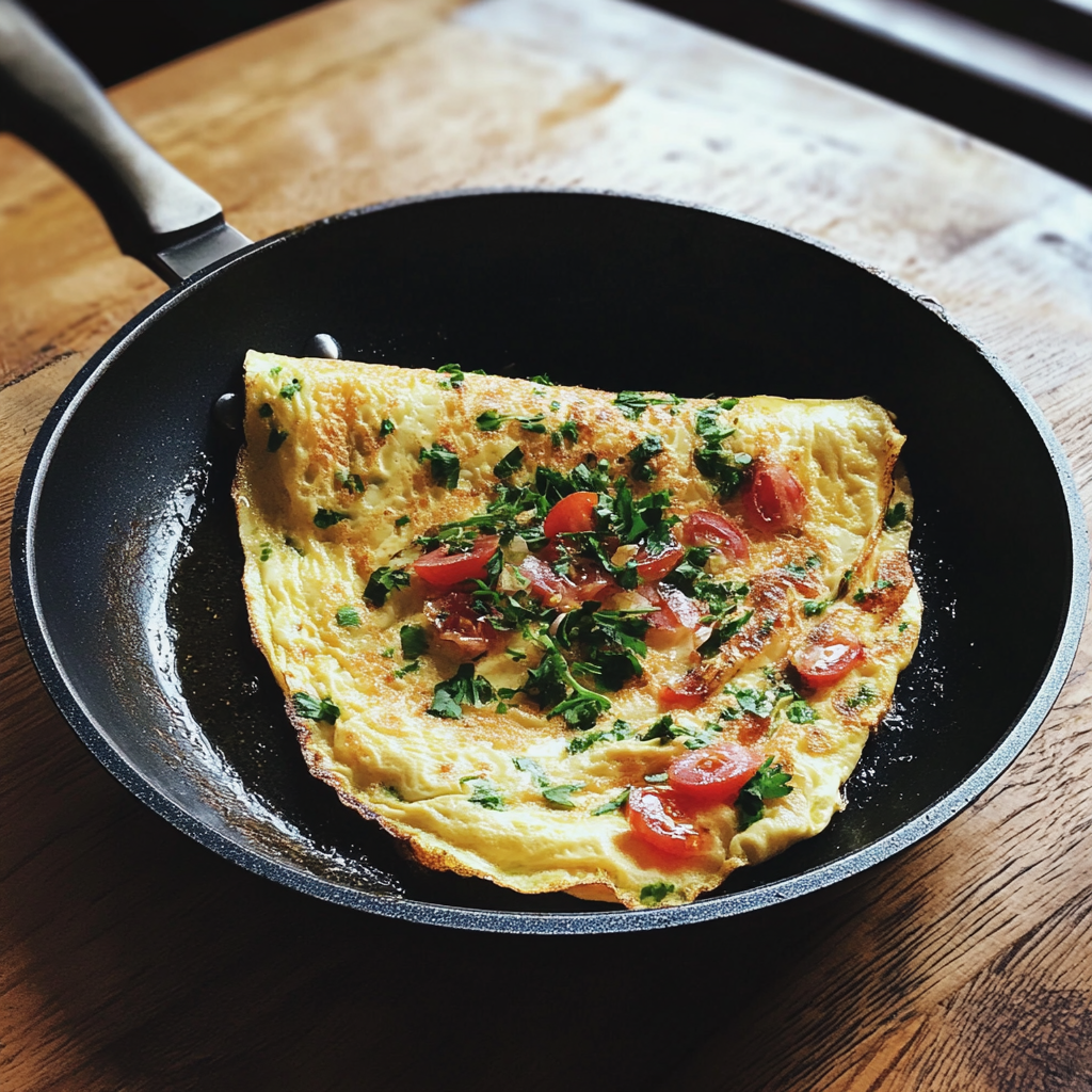 Eggs in a pan | Source: Midjourney