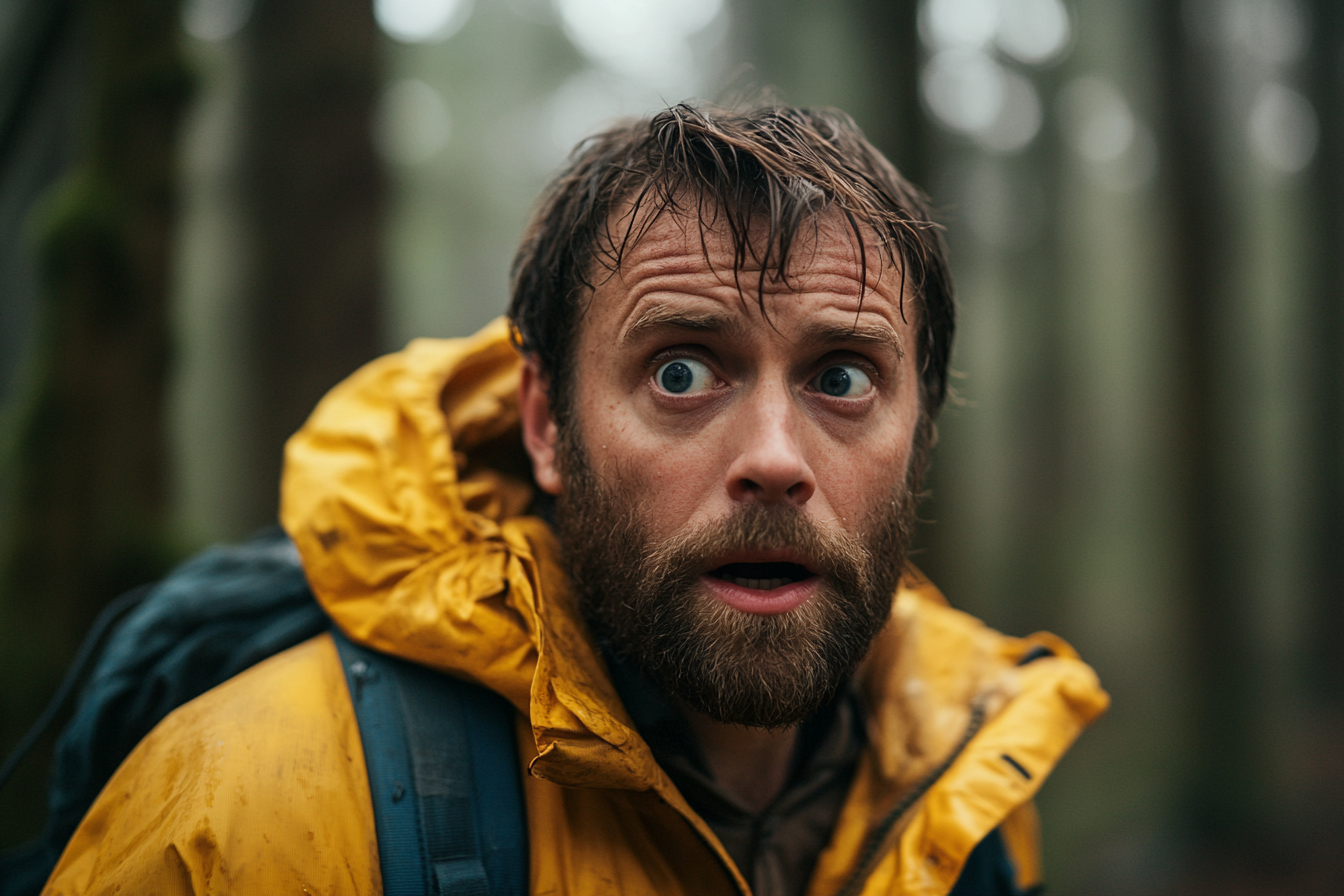 A man staring into the forest | Source: Midjourney