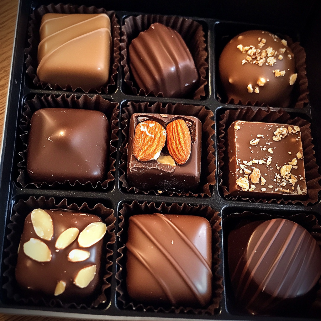 A box of chocolates | Source: Midjourney
