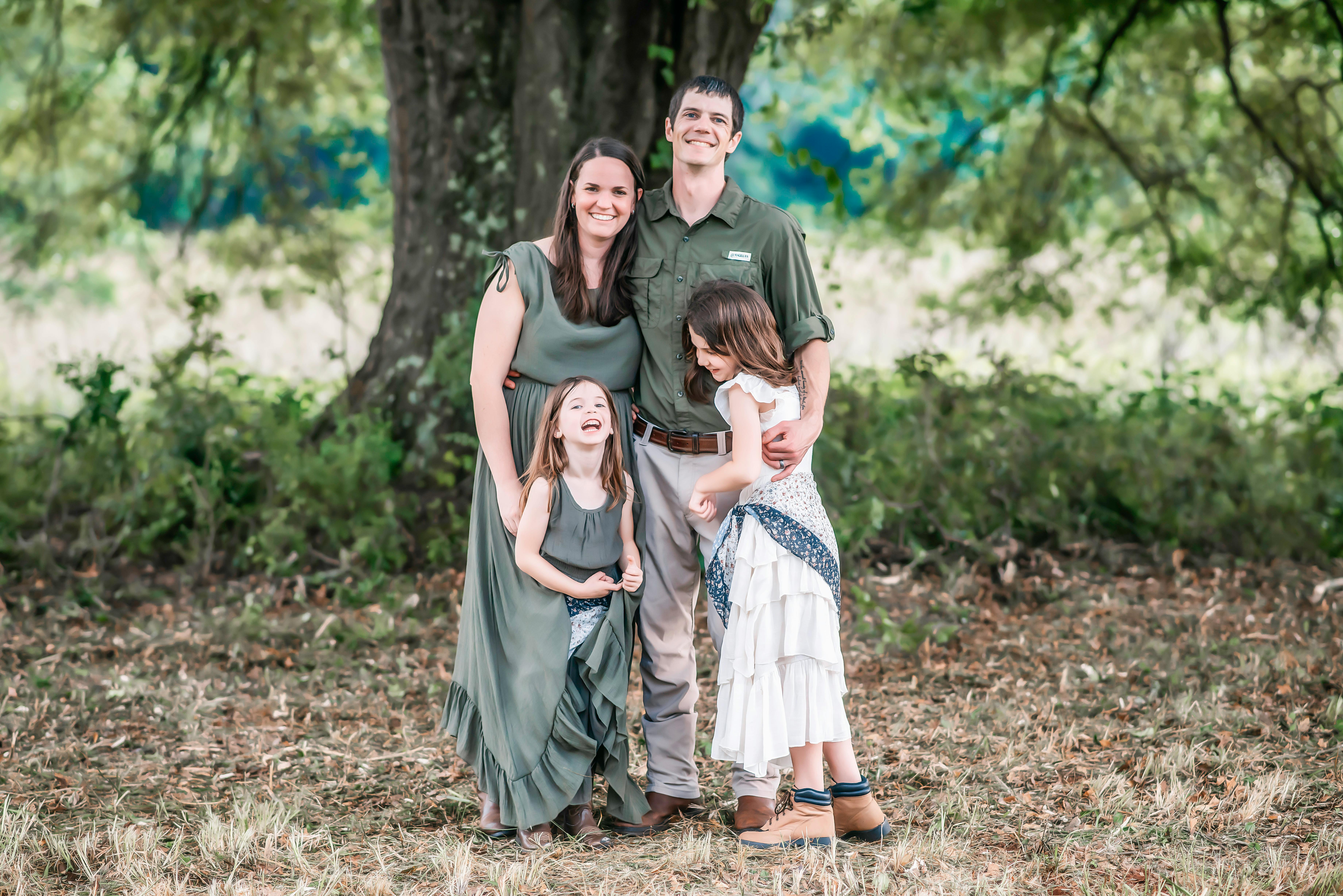 Beautiful family in the park | Source: Pexels