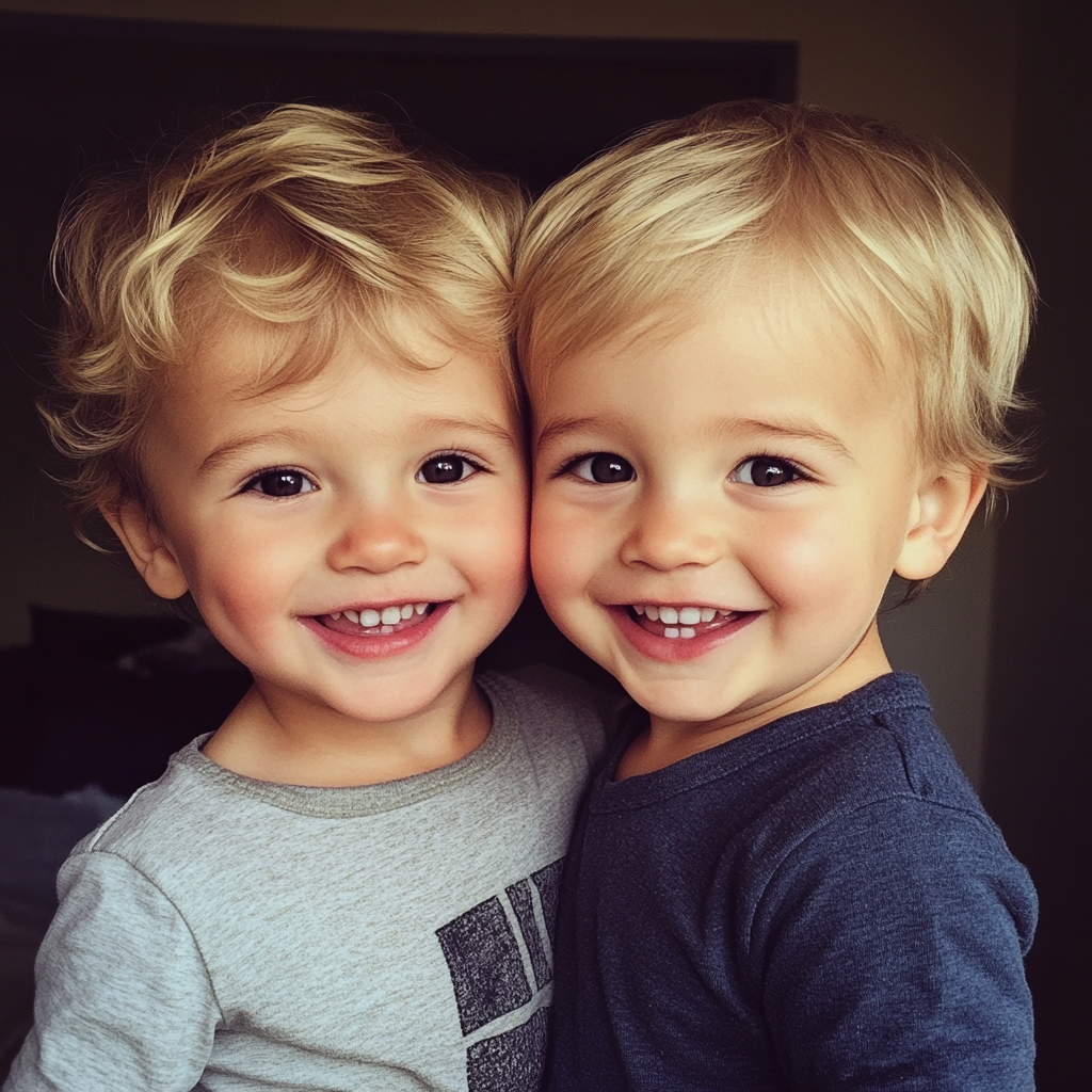 Two little boys | Source: Midjourney