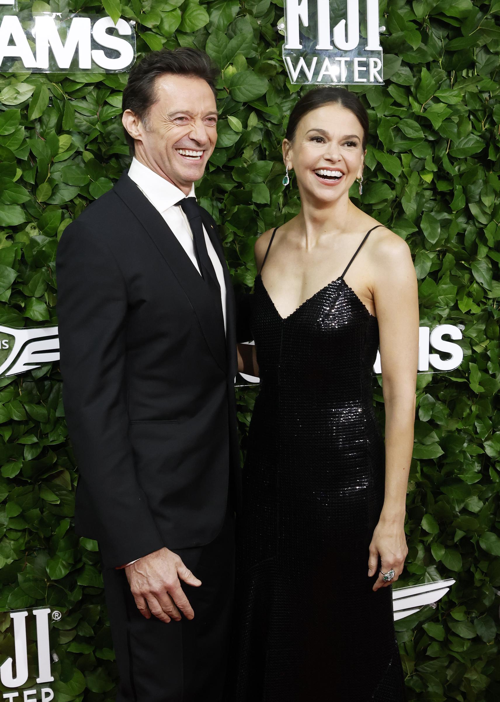 Hugh Jackman ad Sutton Foster attend the 35th Gotham Film Awards on December 1, 2025 in New York City | Source: Getty Images
