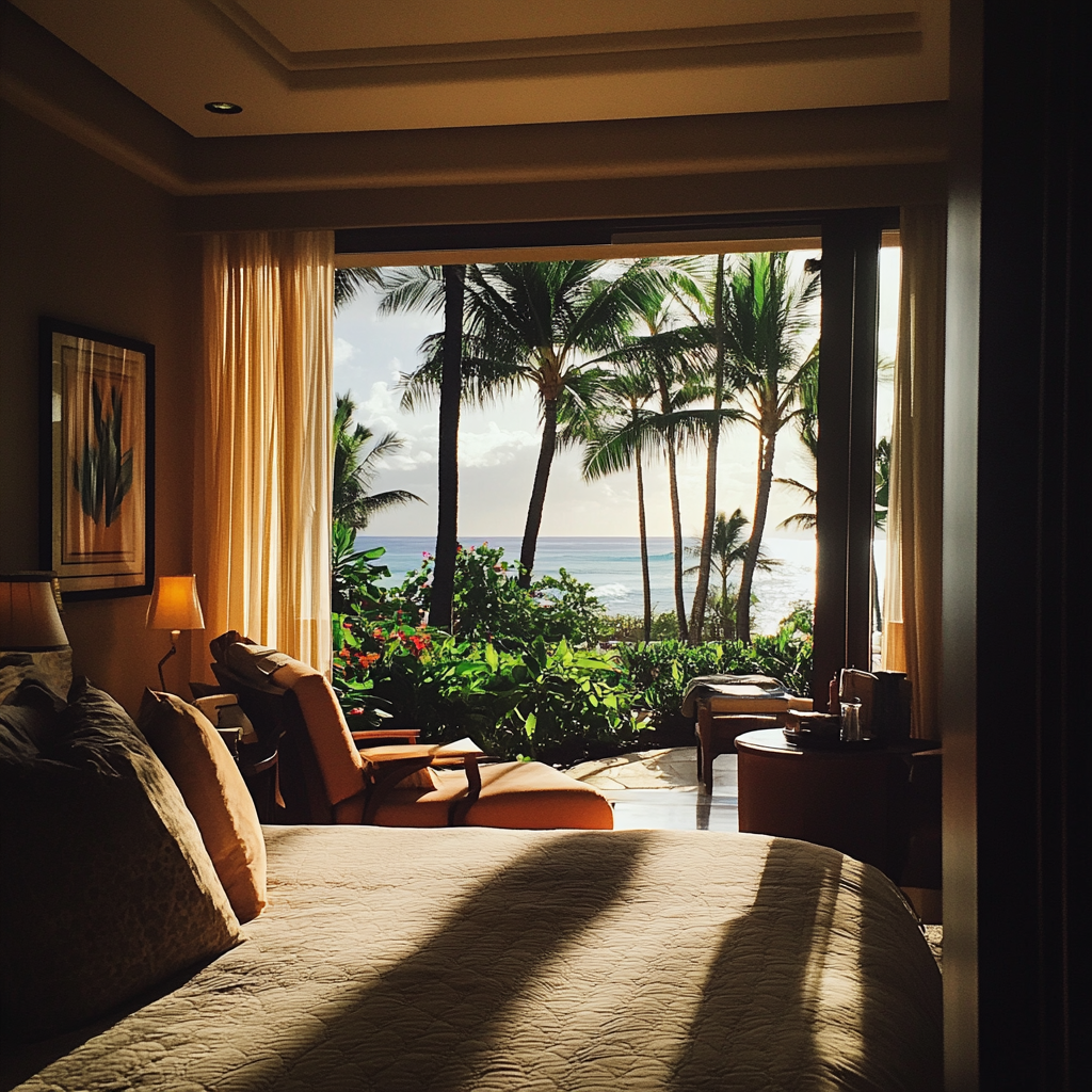 A room in a resort | Source: Midjourney