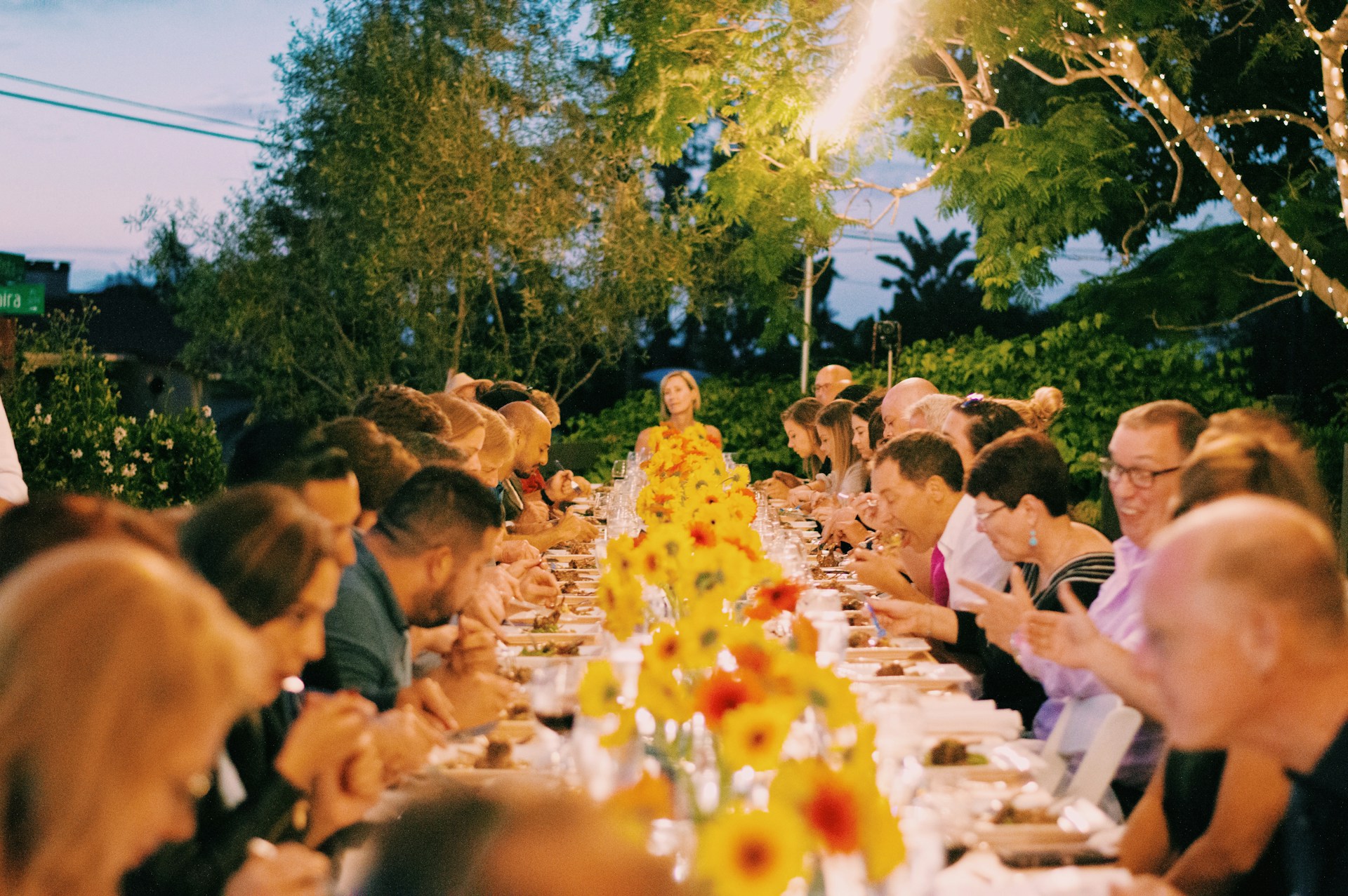 People enjoying a warm meal | Source: Unsplash