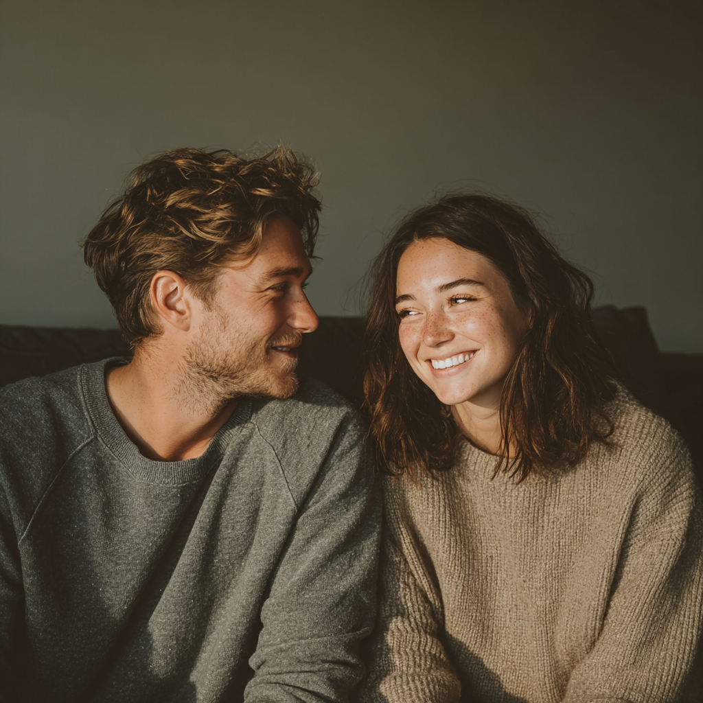A happy couple | Source: Midjourney