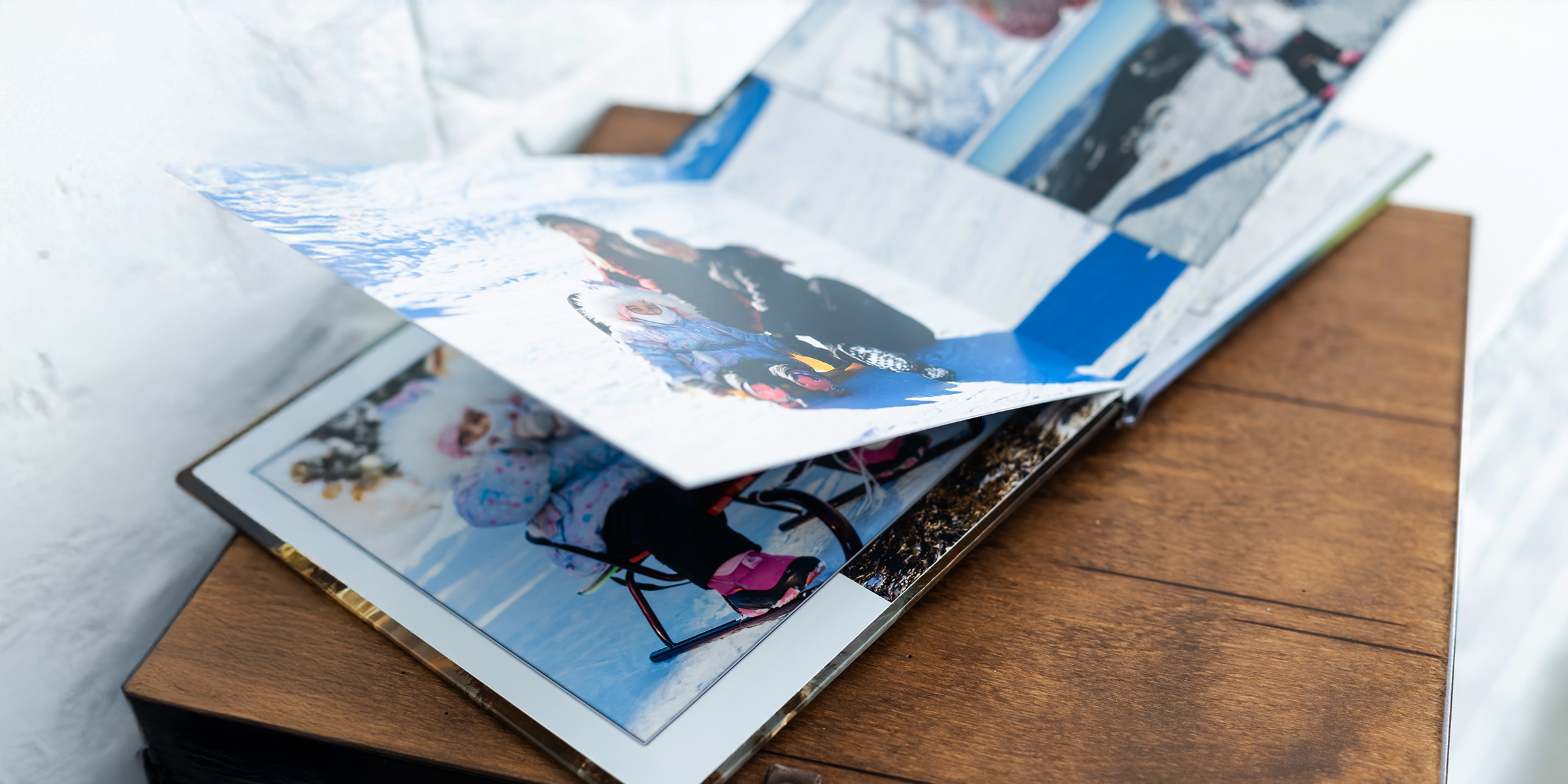 An open photo album | Source: Shutterstock