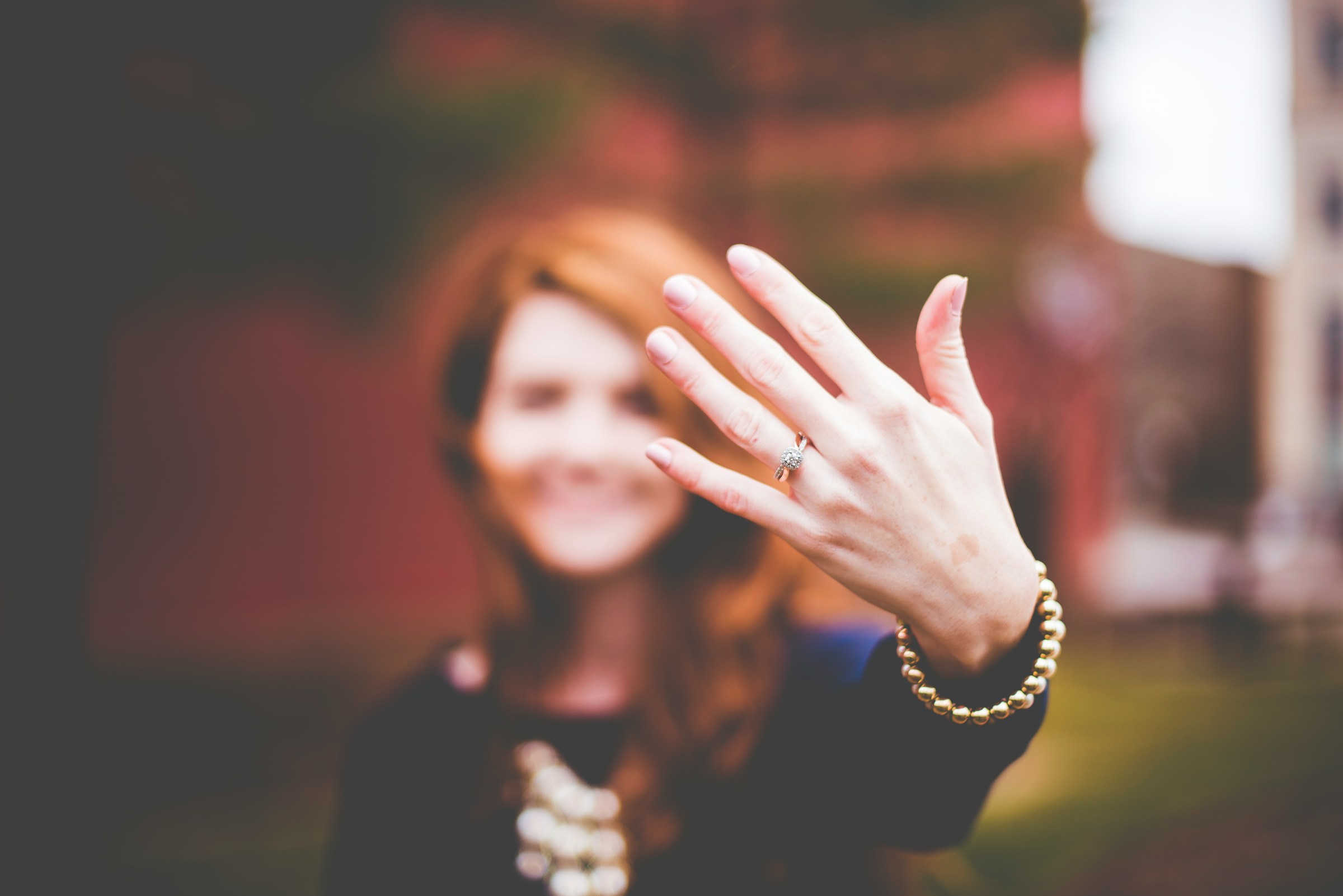 A woman flaunting her engagement ring | Source: Unsplash