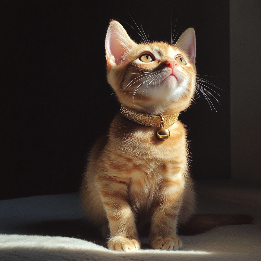 Un chaton roux | Source : Midjourney