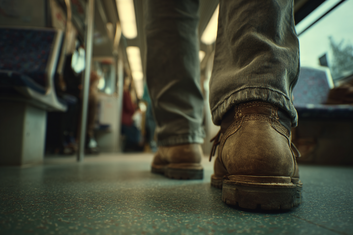 A man walking away | Source: Midjourney