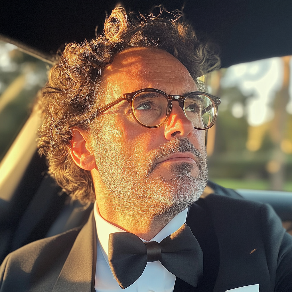 A man driving a car | Source: Midjourney