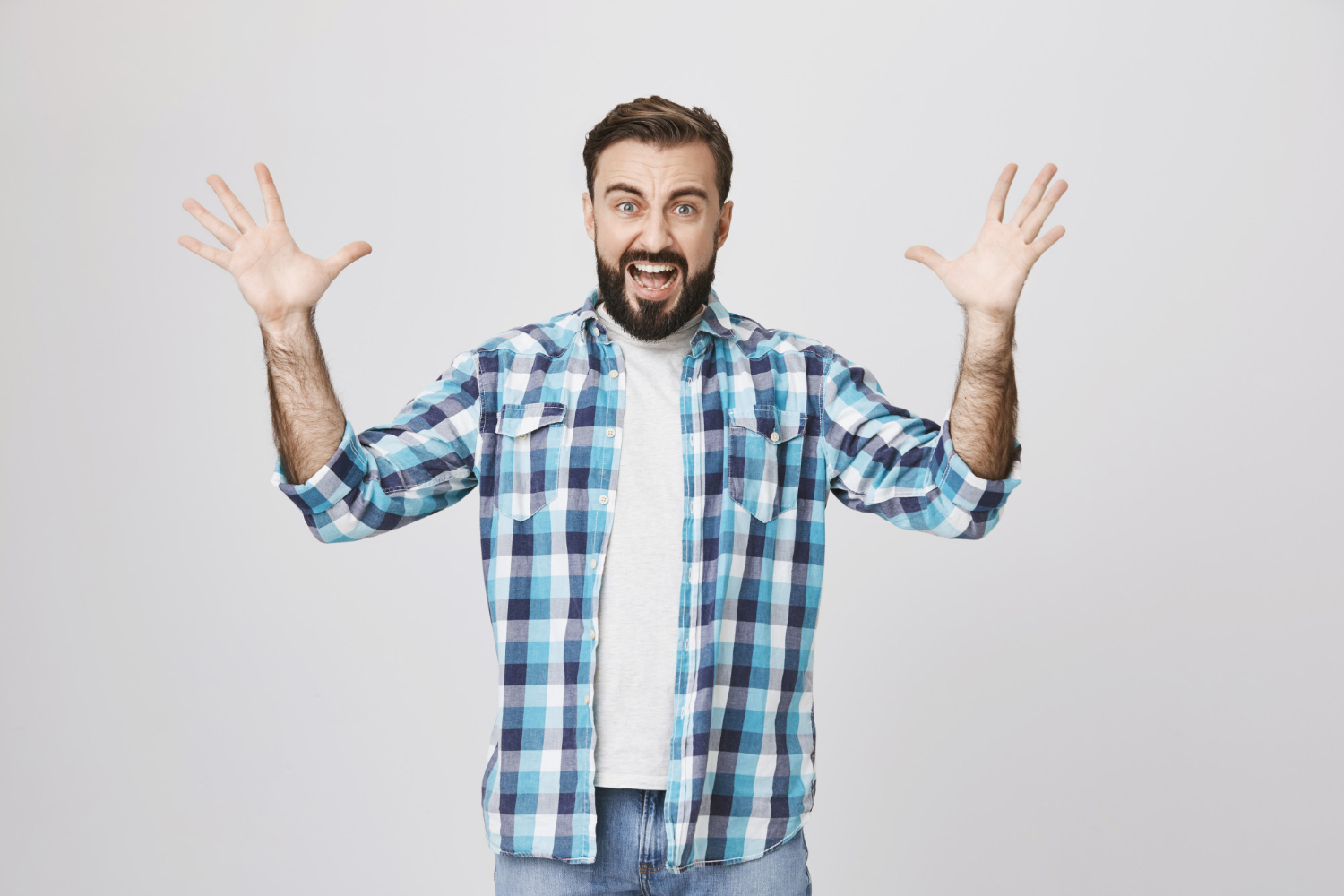 An angry man yelling | Source: Freepik