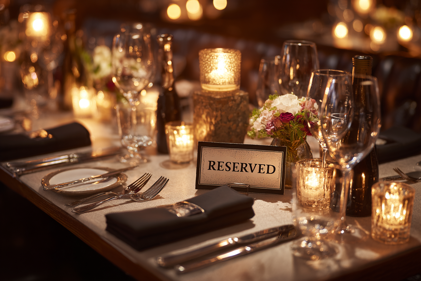 A table in a restaurant | Source: Midjourney