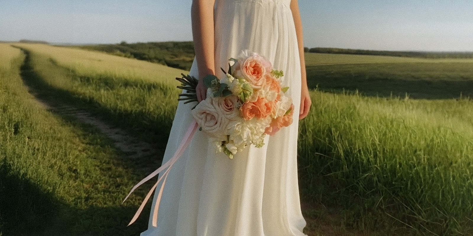 The bride with a bouquet. | Source: Sora