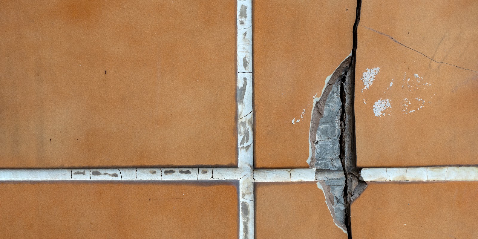 A cracked tile | Source: Shutterstock