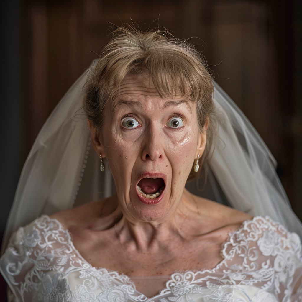 A shocked woman | Source: Midjourney