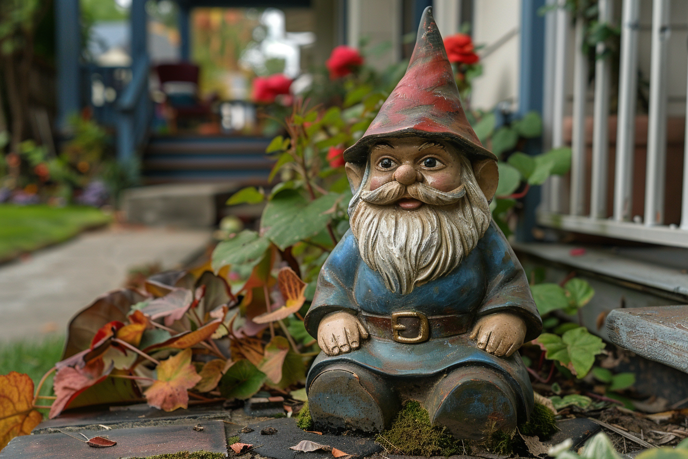 A garden gnome | Source: Midjourney