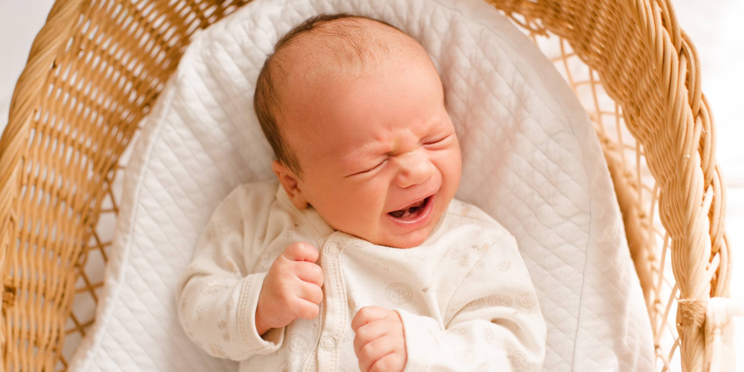 A crying baby boy | Source: Shutterstock