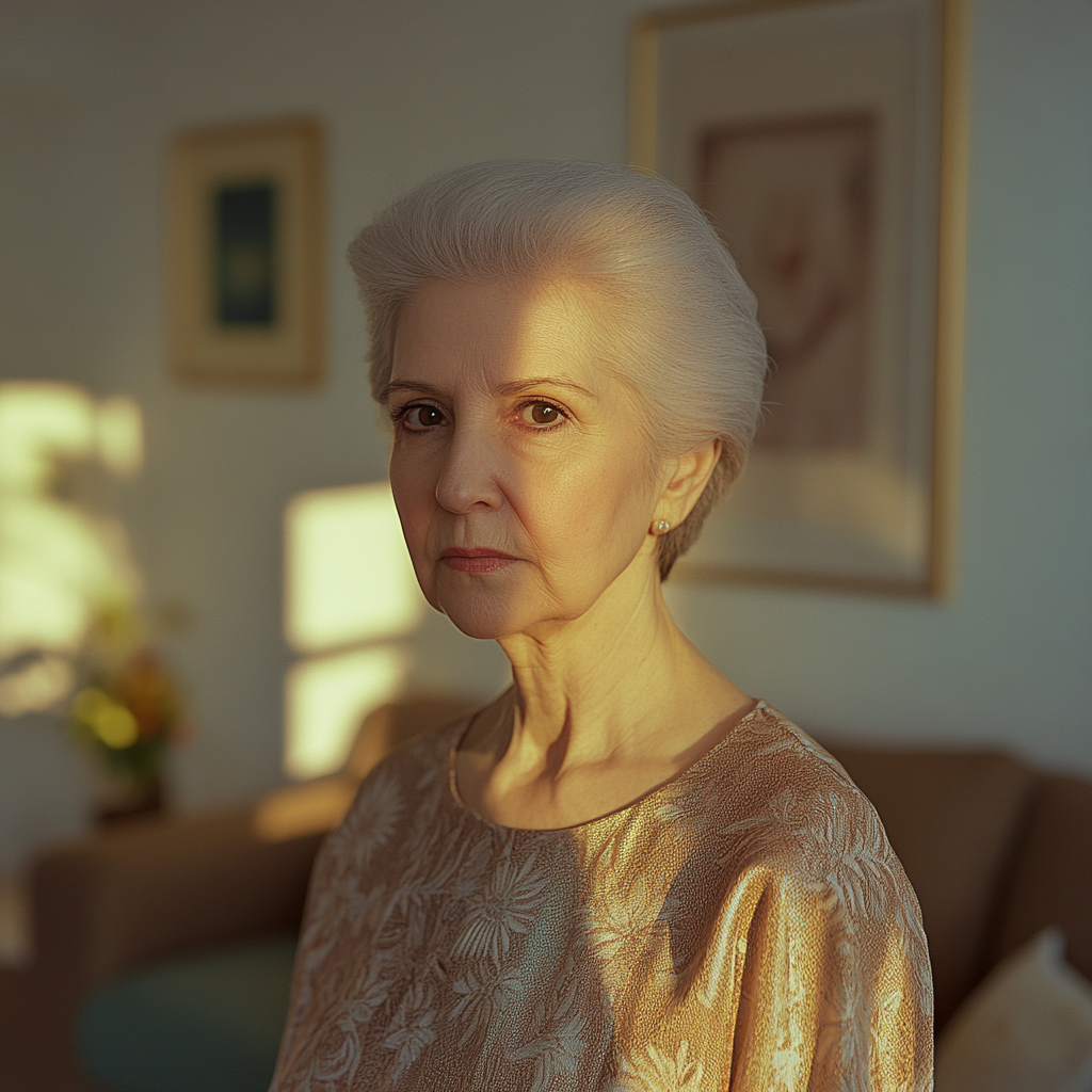 An angry older woman | Source: Midjourney