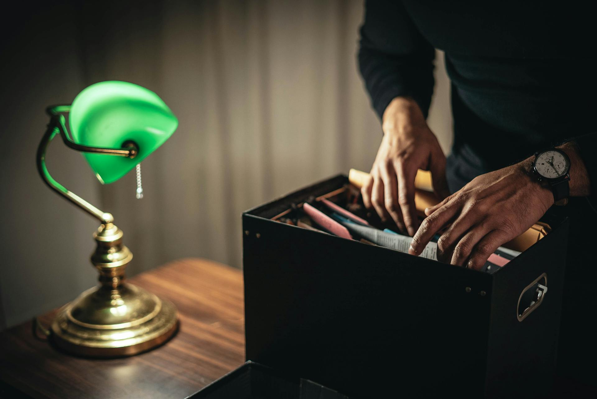 A person going through documents | Source: Pexels