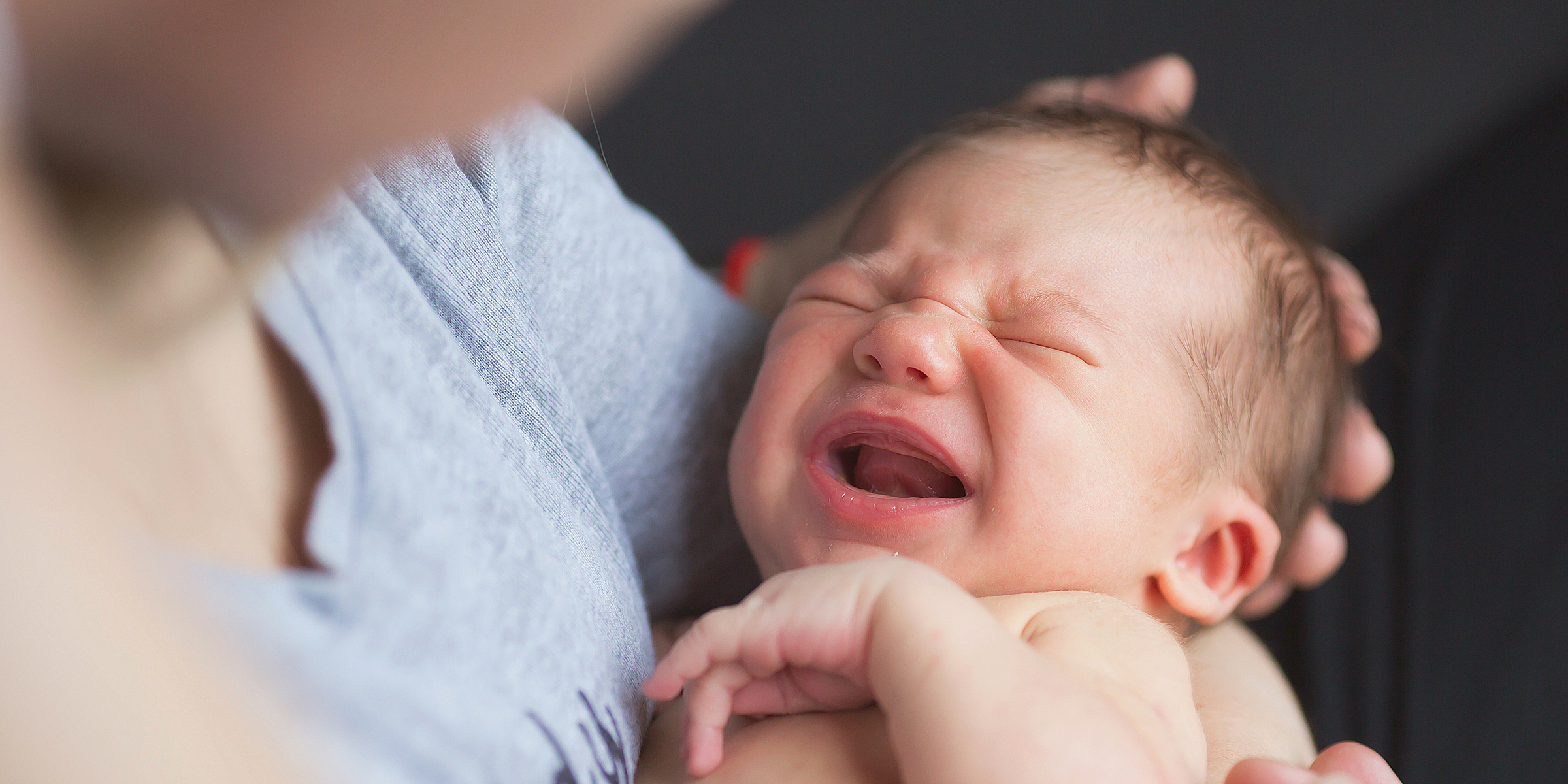 A crying baby | Source: Shutterstock