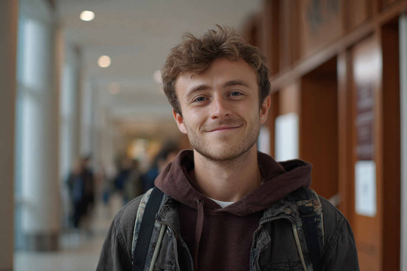A young man | Source: Midjourney