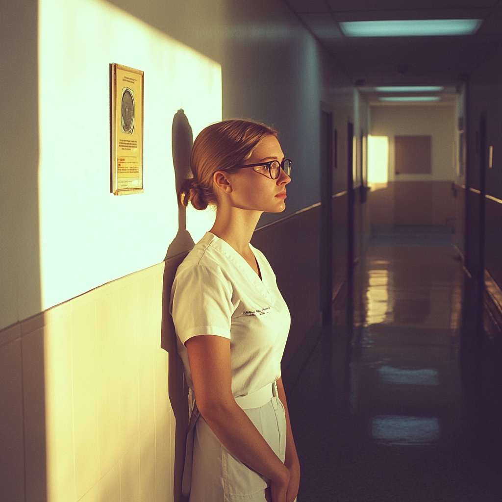 A nurse in a psychiatric facility | Source: Midjourney