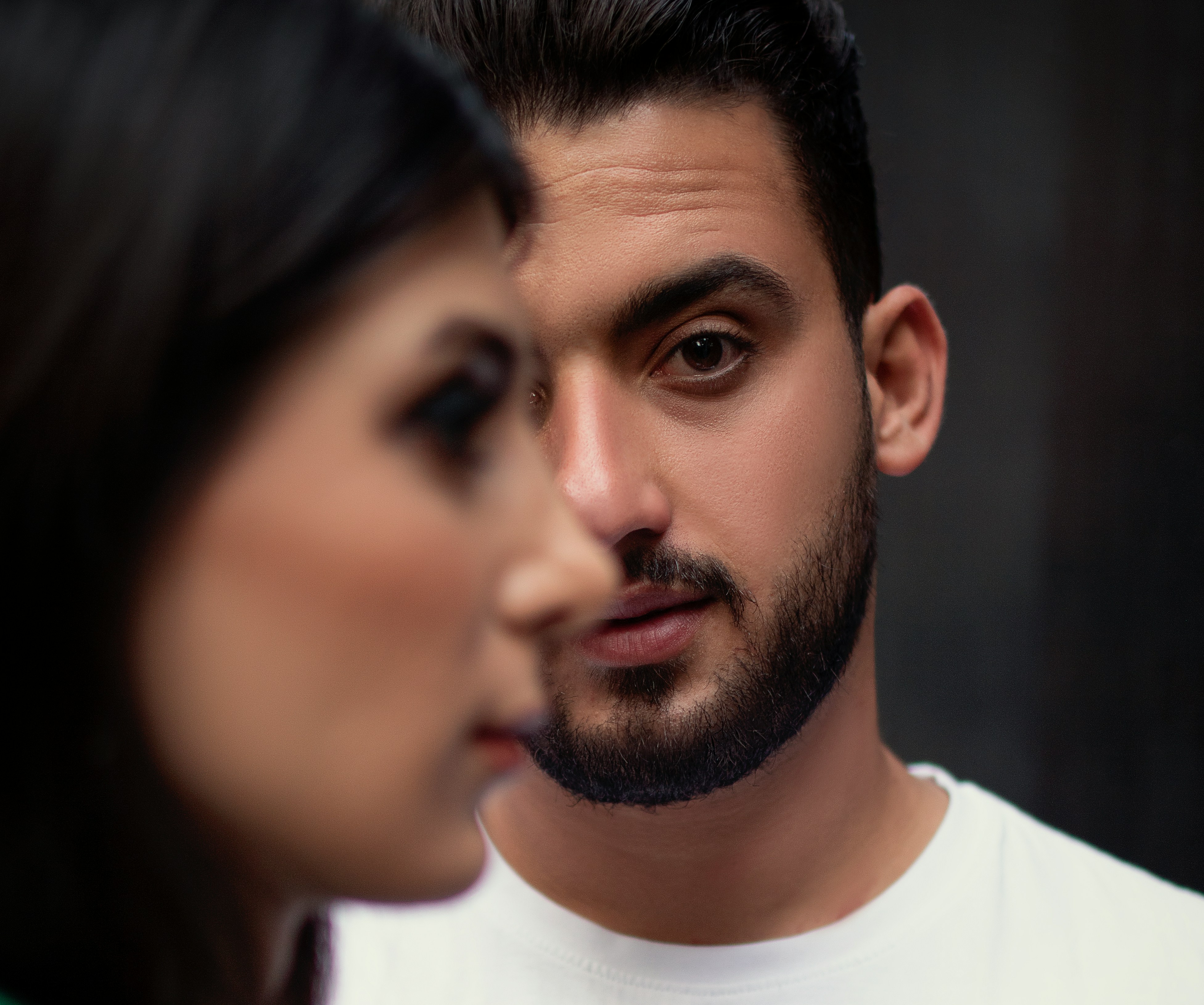 Guilty man explaining himself | Source: Unsplash