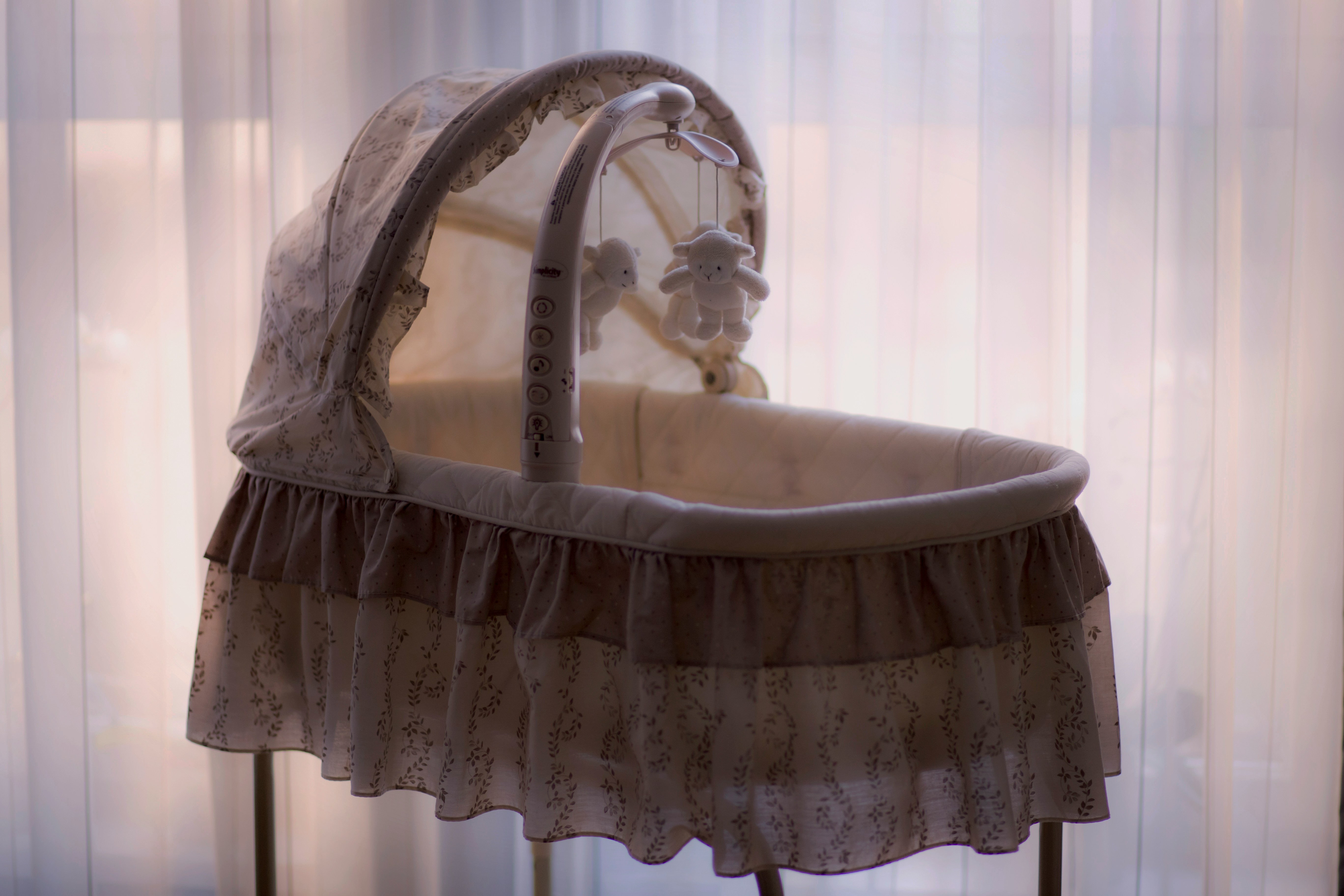 An empty baby bassinet | Source: Unsplash
