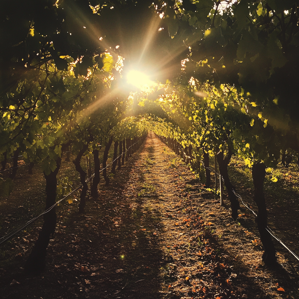 A vineyard | Source: Midjourney