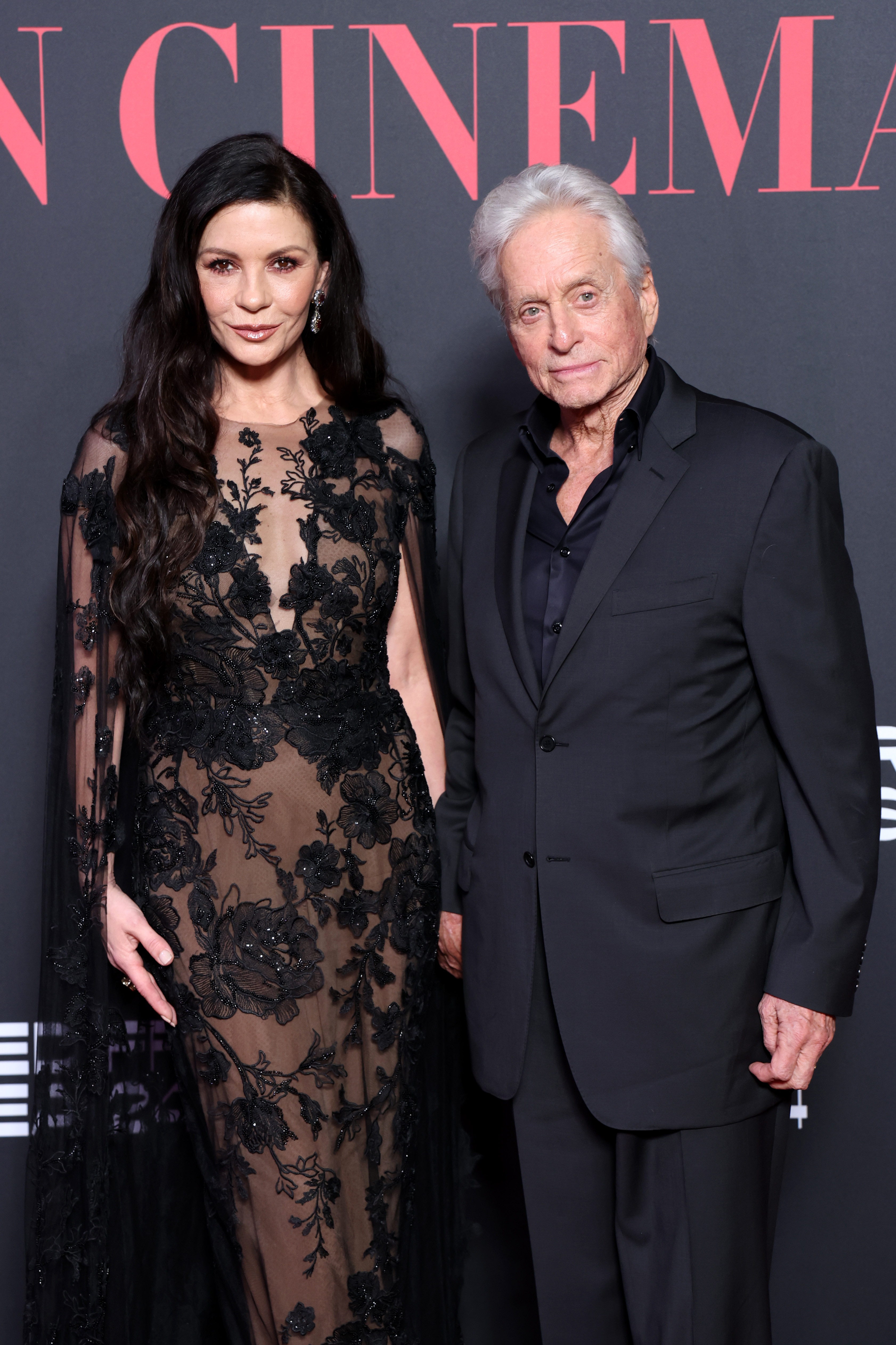 Catherine Zeta-Jones and Michael Douglas at Women in Cinema during the Red Sea International Film Festival 2024 at Jeddah Yacht Club on December 6 in Saudi Arabia. | Source: Getty Images