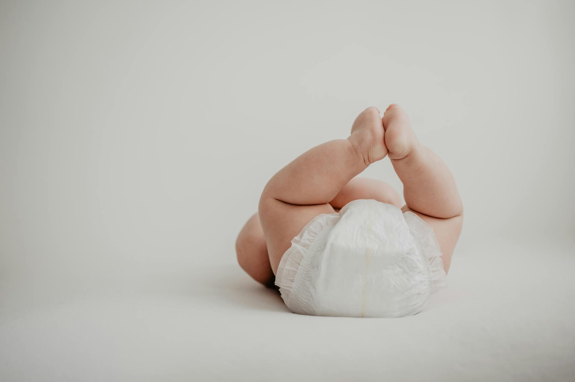 A baby in a diaper | Source: Pexels