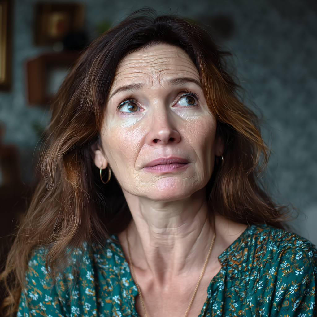 A concerned woman | Source: Midjourney