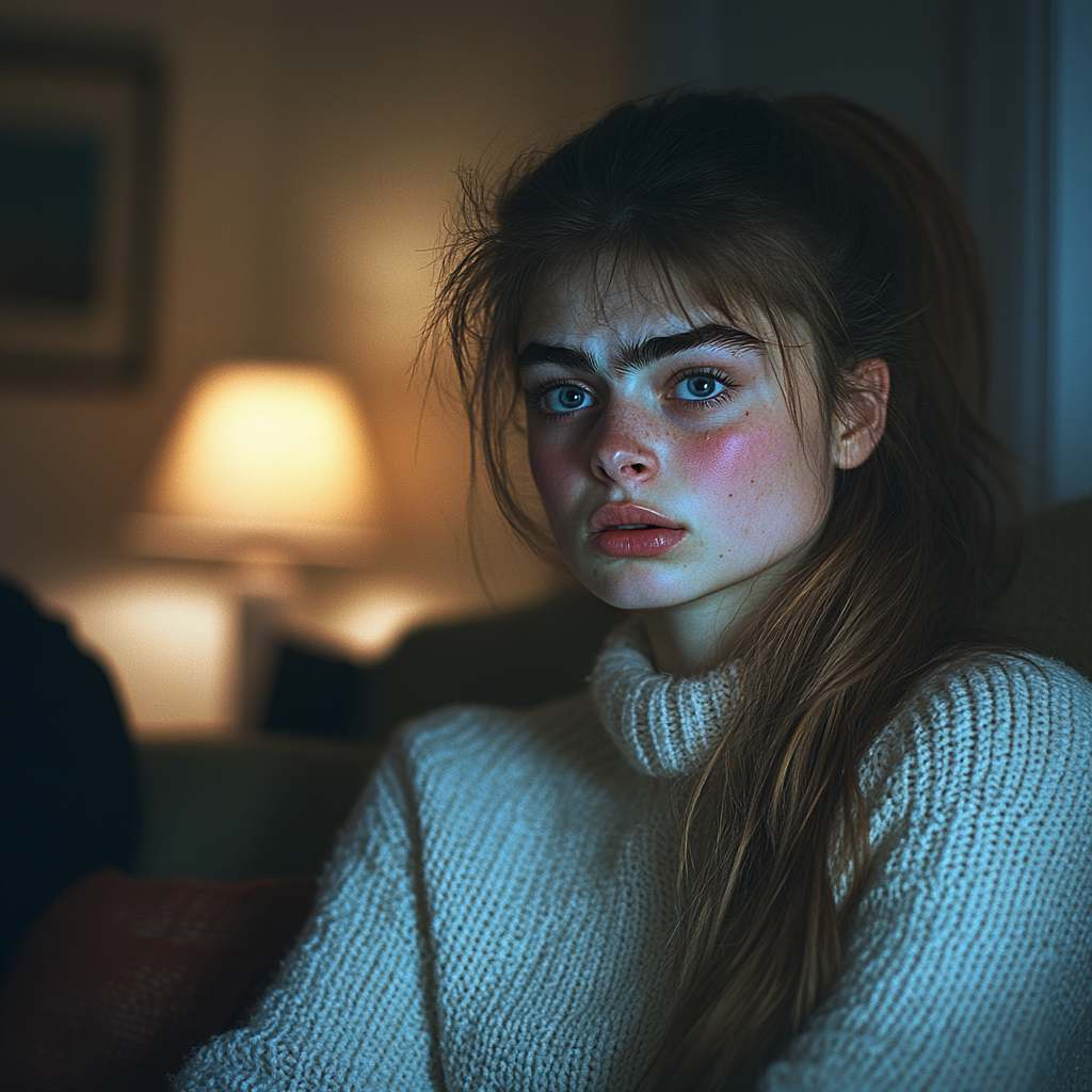 A shocked woman | Source: Midjourney