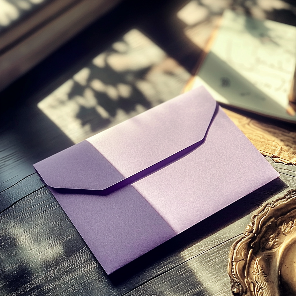 An envelope on a table | Source: Midjourney