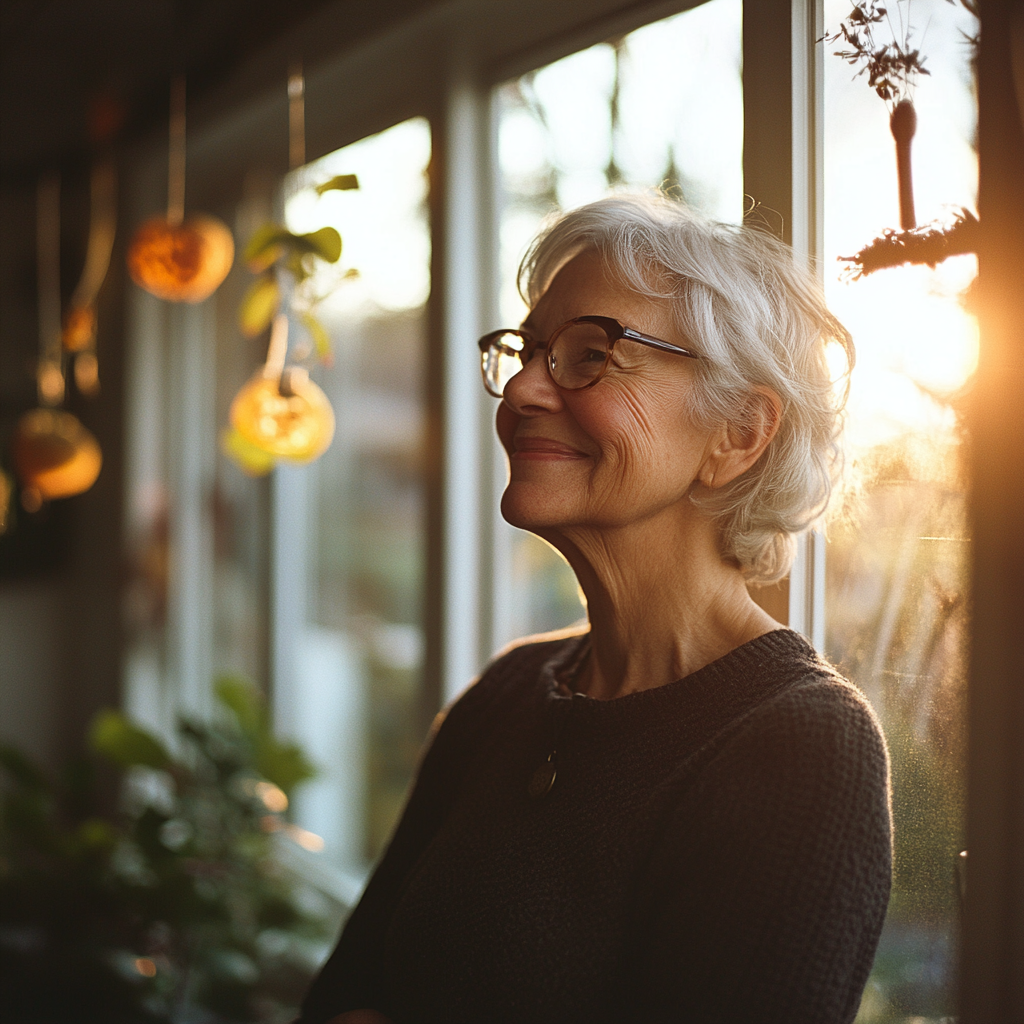 A happy woman | Source: Midjourney