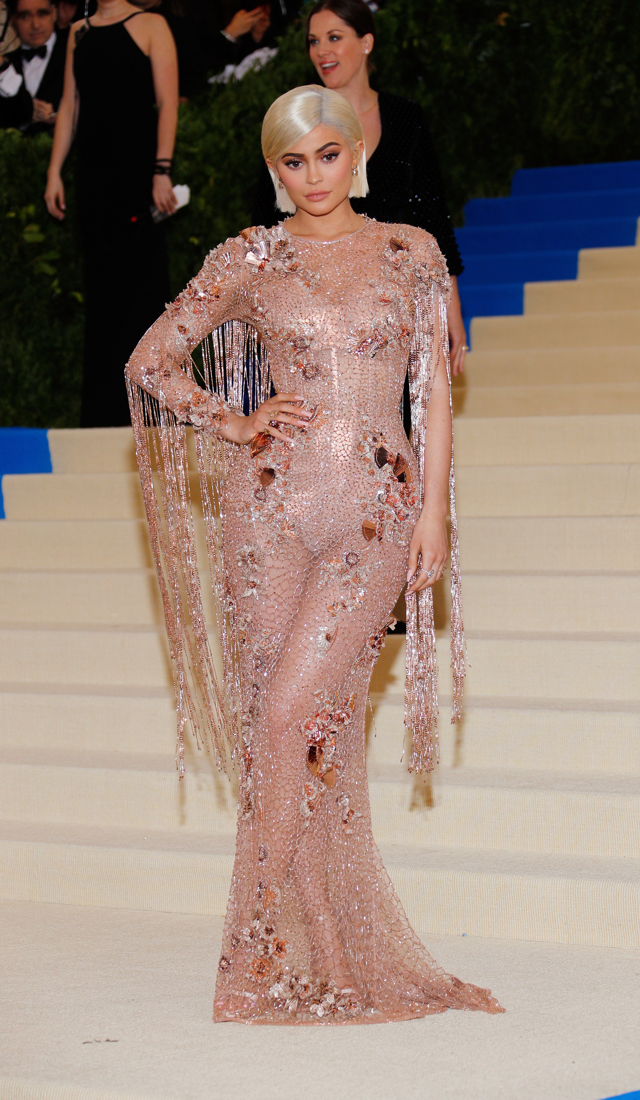 Kylie Jenner at the 2017 Met Gala on May 1 in New York. | Source: Getty Images