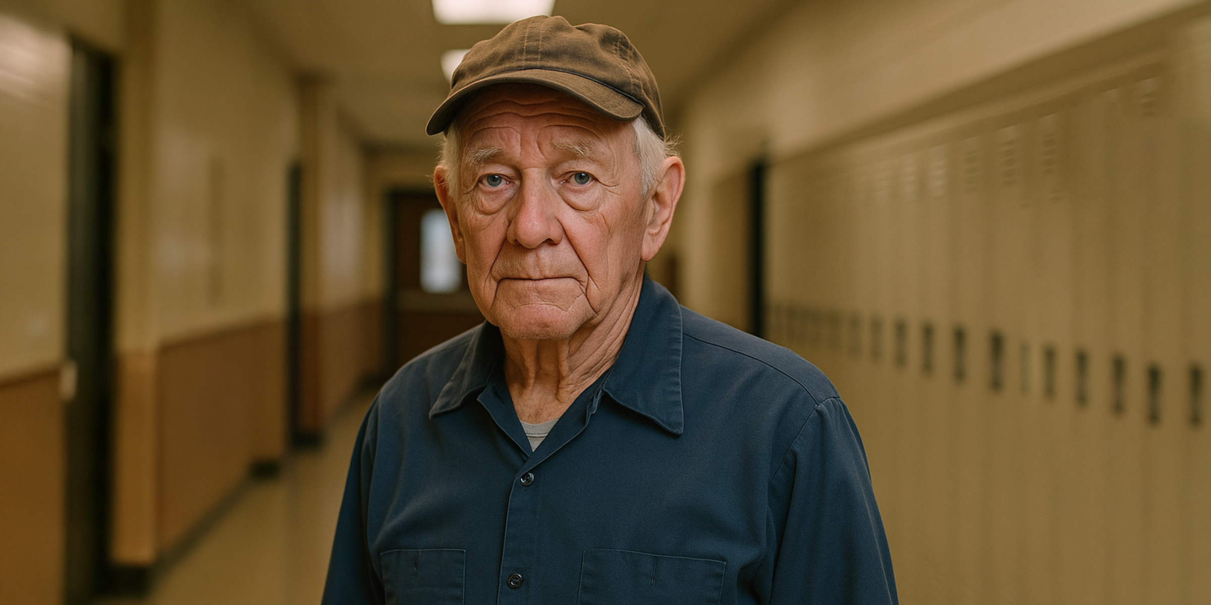 An old man janitor | Source: Sora